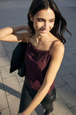 Top LIDO Burgundy