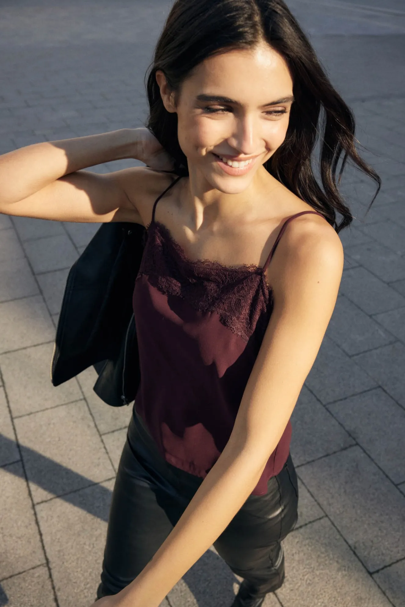 Top LIDO Burgundy