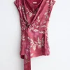 Top ONNA Print Cherry