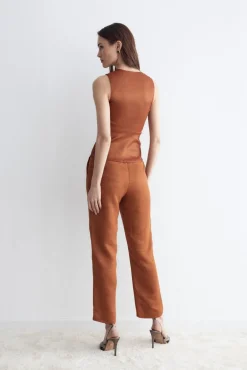 TOPAZ Trousers Bronze