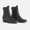 VALENTINA Ankle Boot Black Leather