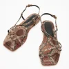 VICTORIA Brown Sandal