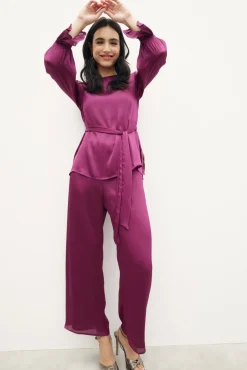 VIOLETTE Blouse Grape
