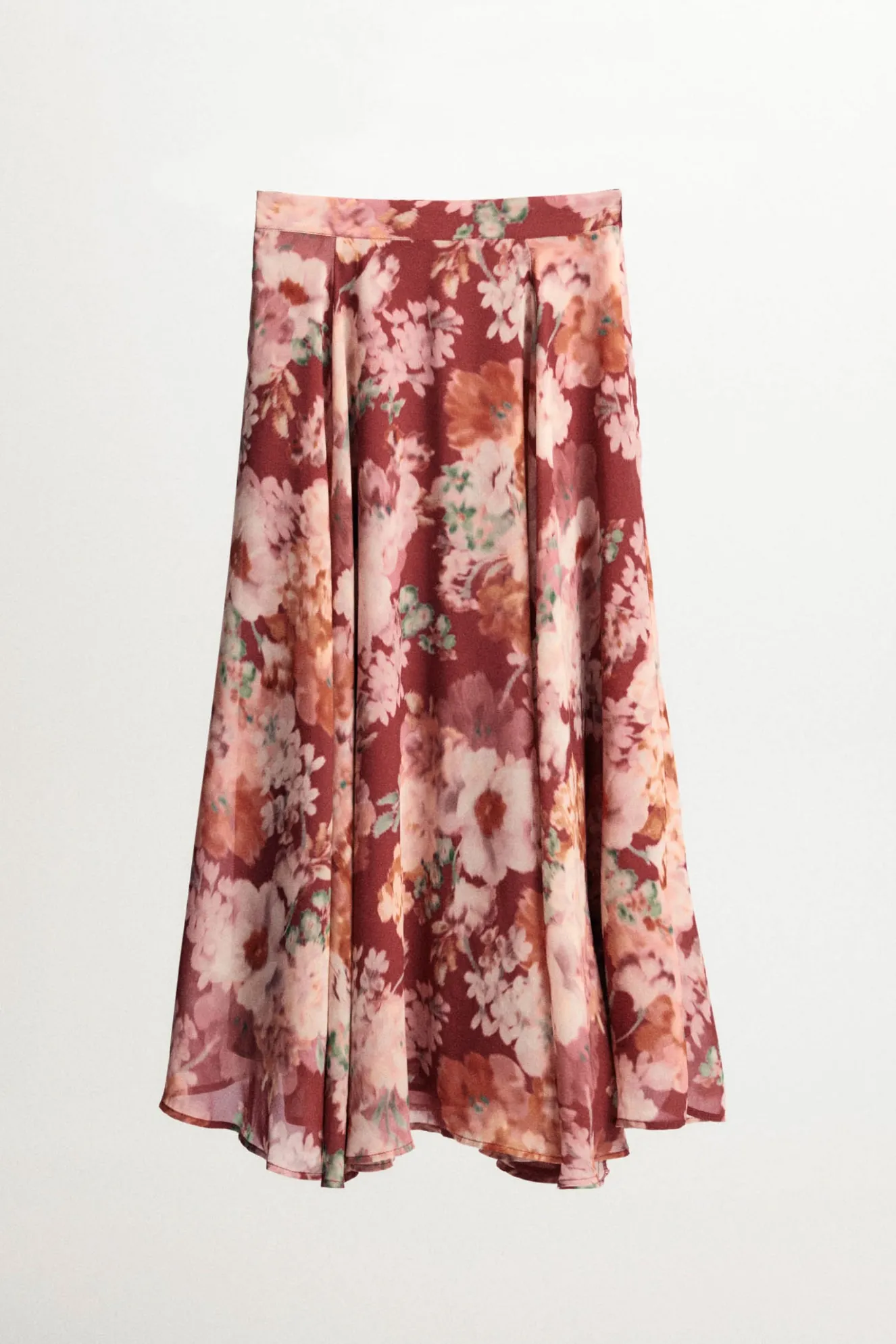 WAVE Print Rose Skirt